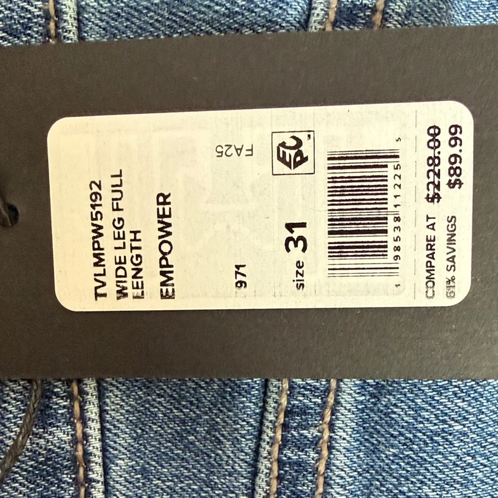 NWT Joe's Jeans Blue Flare & Wide Leg - Picture 7 of 9